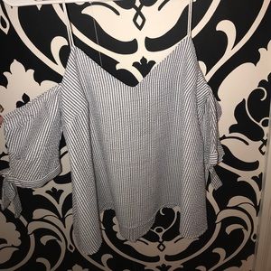 NEW! spring striped top
